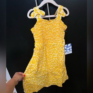 Toddler yellow midi dress DVF for target size 4t